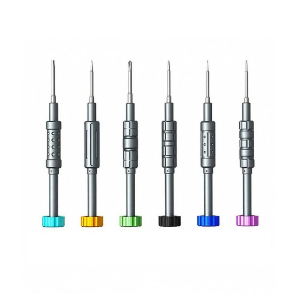 6in1 Precision Screwdriver Narrow Tip Electronics Repair Alloy Steel