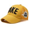 Summer new children's baseball cap sticker letter TAKE mesh cap naughty fashion casual cap shade sun protection