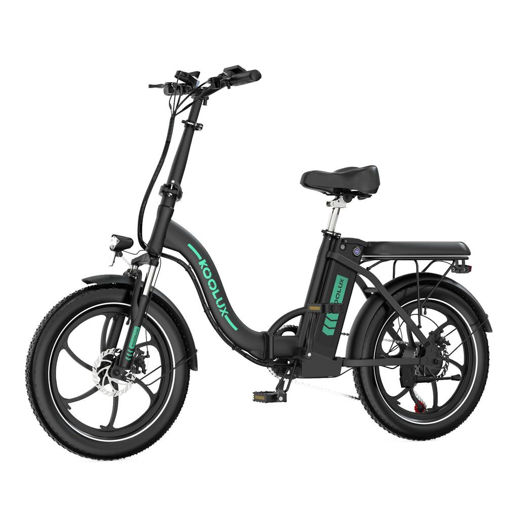 KOOLUX BK6S 3.0 Adult Folding  Electric bike 36V13Ah Battery 350w Motor 20*3.0 inch Fat Tire E-Bike City Outdoor Electric bicycle