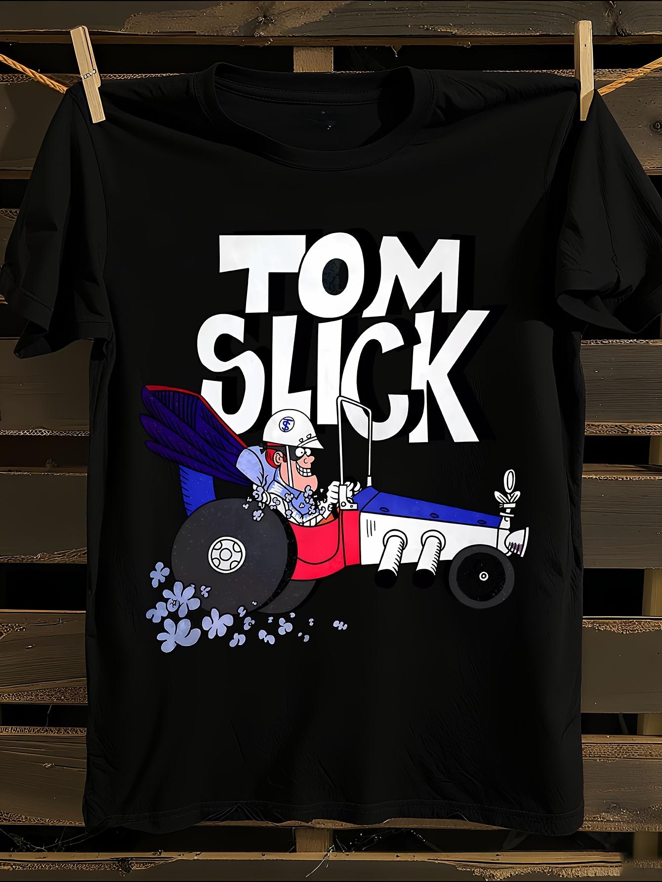 Tom Slick Thunderbolt Vintage Tshirt Vintage Racing Graph... XXL
