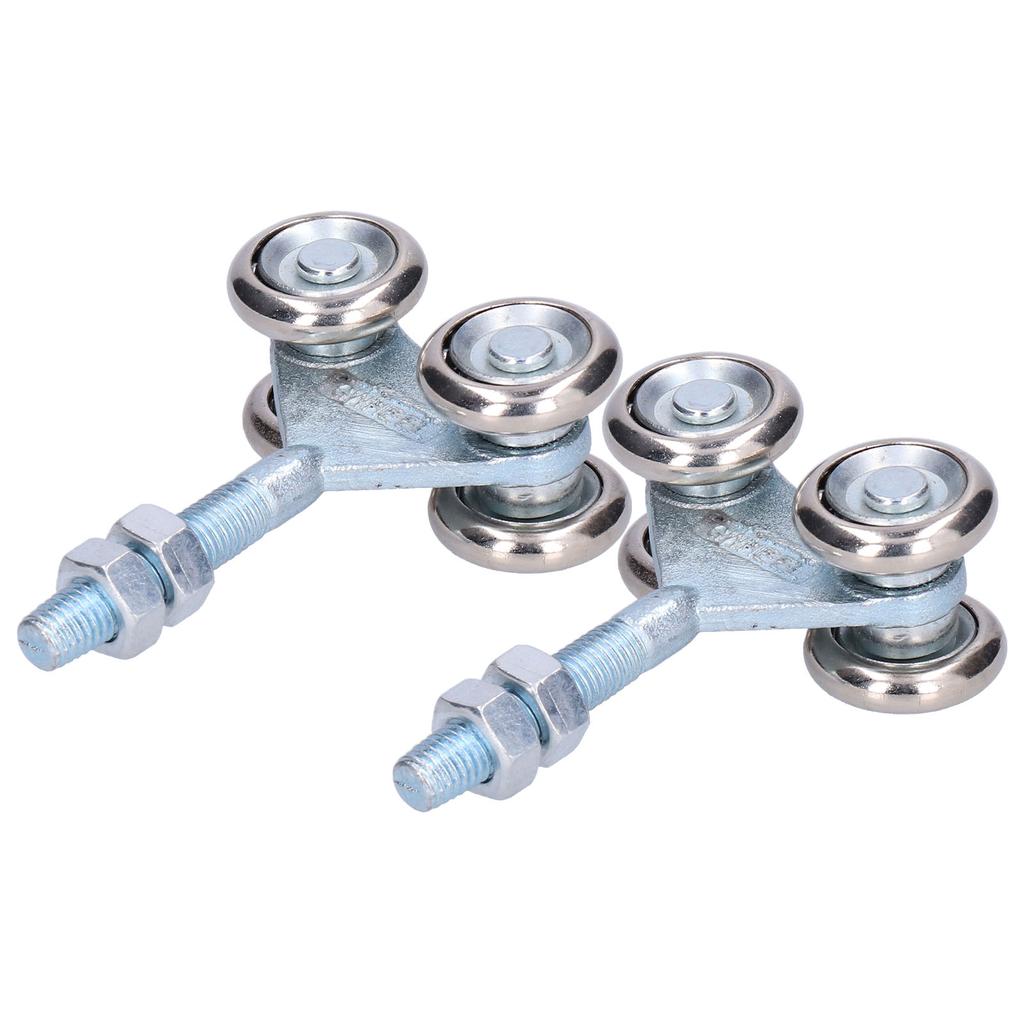 2Pcs Door Hanging Wheel Pulley Roller Glass Door Accessory for Barn Door Diameter 35mm