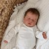 BZDOLL 50cm 20inch Reborn Baby Doll 3D-Paint Skin with Visible Veins Soft Vinyl Limbs Cloth Body Toy Like Real Sleeping Newborn Lovely Birthday Gift