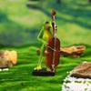 Creative Resins Musician Frogs Statue Figurine for Indoor or Outdoor Decoration Home Office Desktop Shelves Ornament