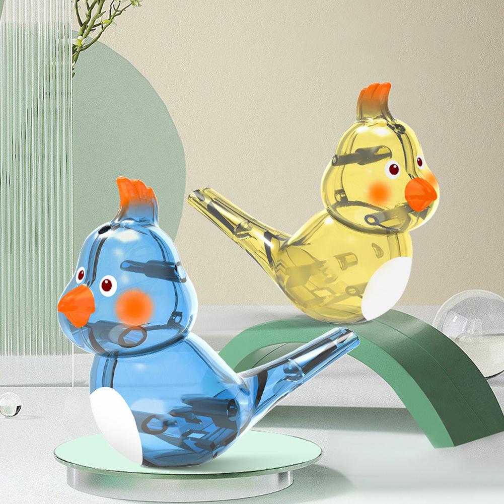 Bird Water Whistle Toy Chirping Whistle Water-Activated Interactive Sound Colorful Play For Out A2B1