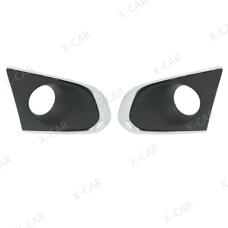 For Chevrolet Trax 2013 2014 2015 2016 Front Bumper Fog Lamp Foglight Cover Frame Cap Bezel
