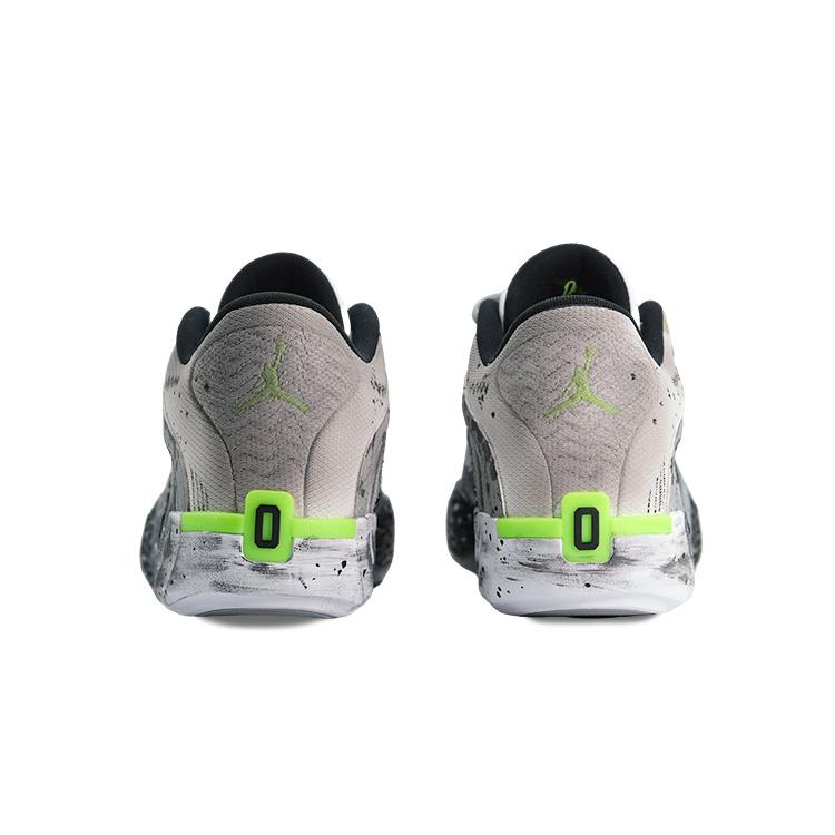 Jordan Tatum 2 Basketball Shoes Men's Low top Gray/White/Neon Green FJ6458-100(Team379-)