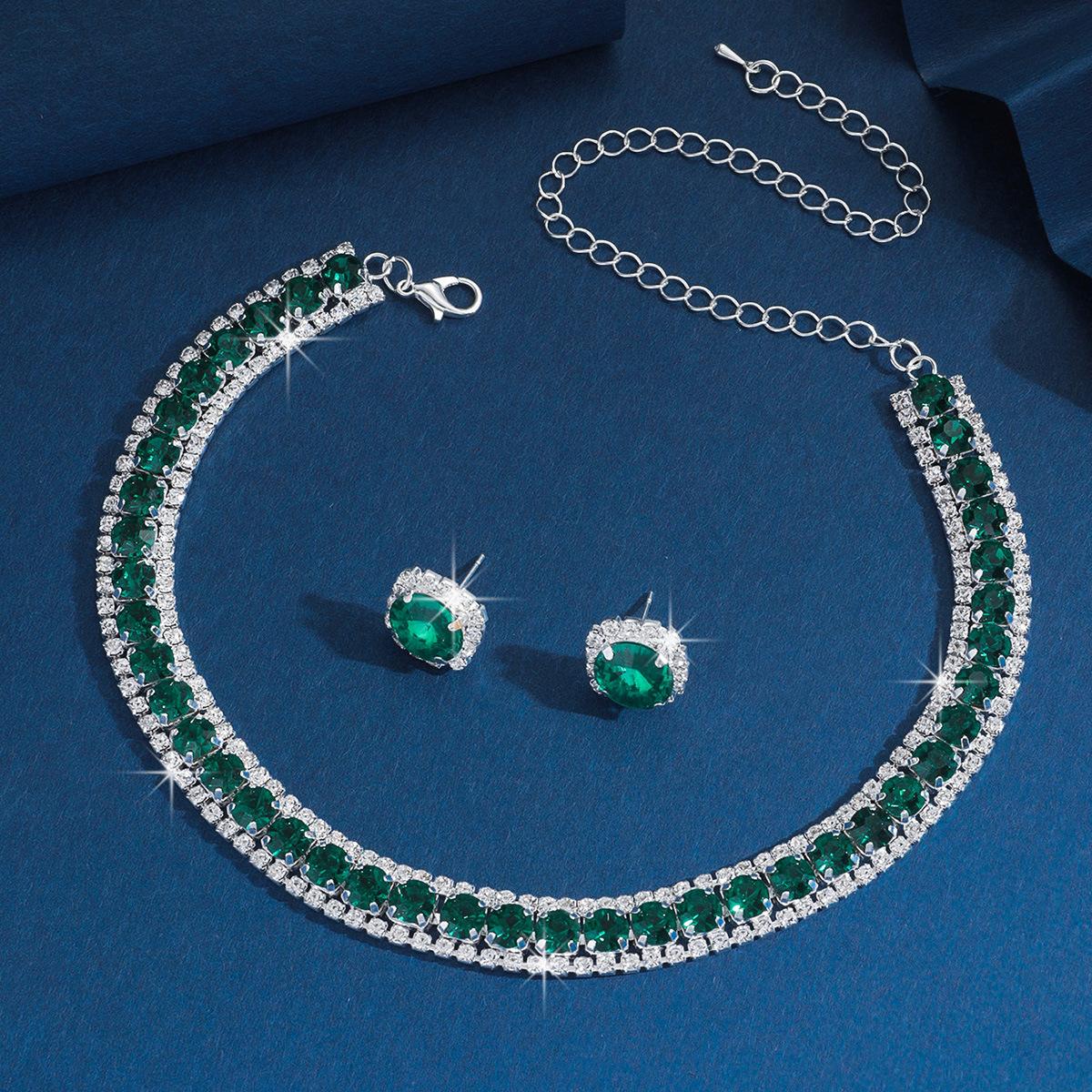 

квадратный набор ожерелье легкая роскошь высокая чувственная ключичная цепочка интернет знаменитость темперамент новое платье ожерелье