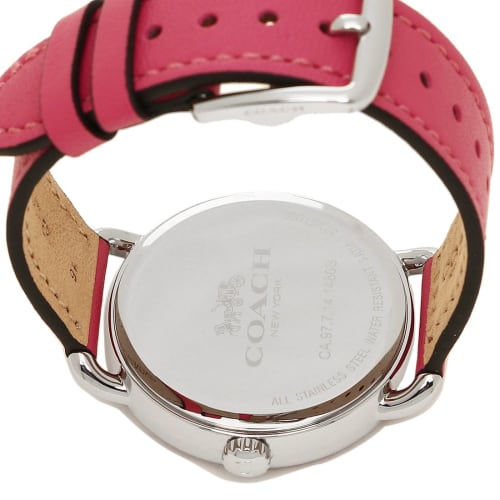 Coach Women's Watch 14502879 Pink White Silver