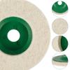 10Pcs 4 Inch 100mm Wool Polishing Wheel Buffing Pads Angle Grinder Wheel Felt Polishing Disc For Metal Marble Glass Ceramics