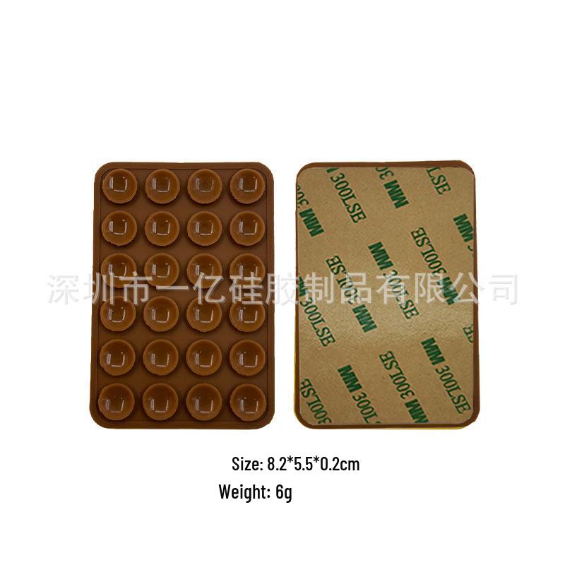 Silicone Phone Holder: Portable, Anti-slip, Stable Suction Cup Back Sticker