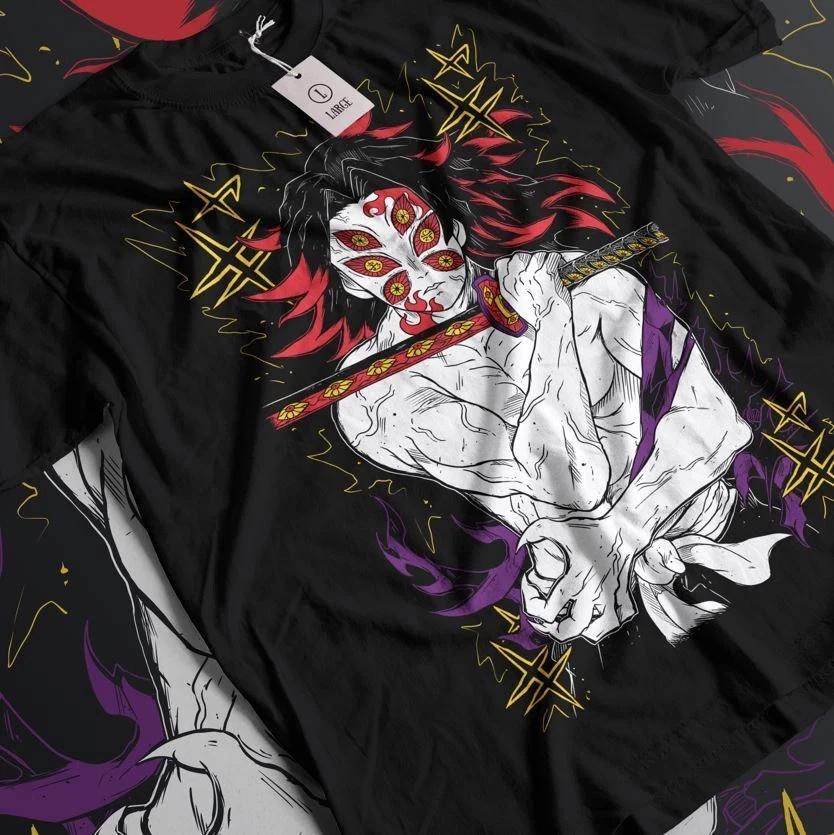 Kokushibo TShirt Demon Slayer Kimetsu No Yaiba Anime Unisexga 1 S