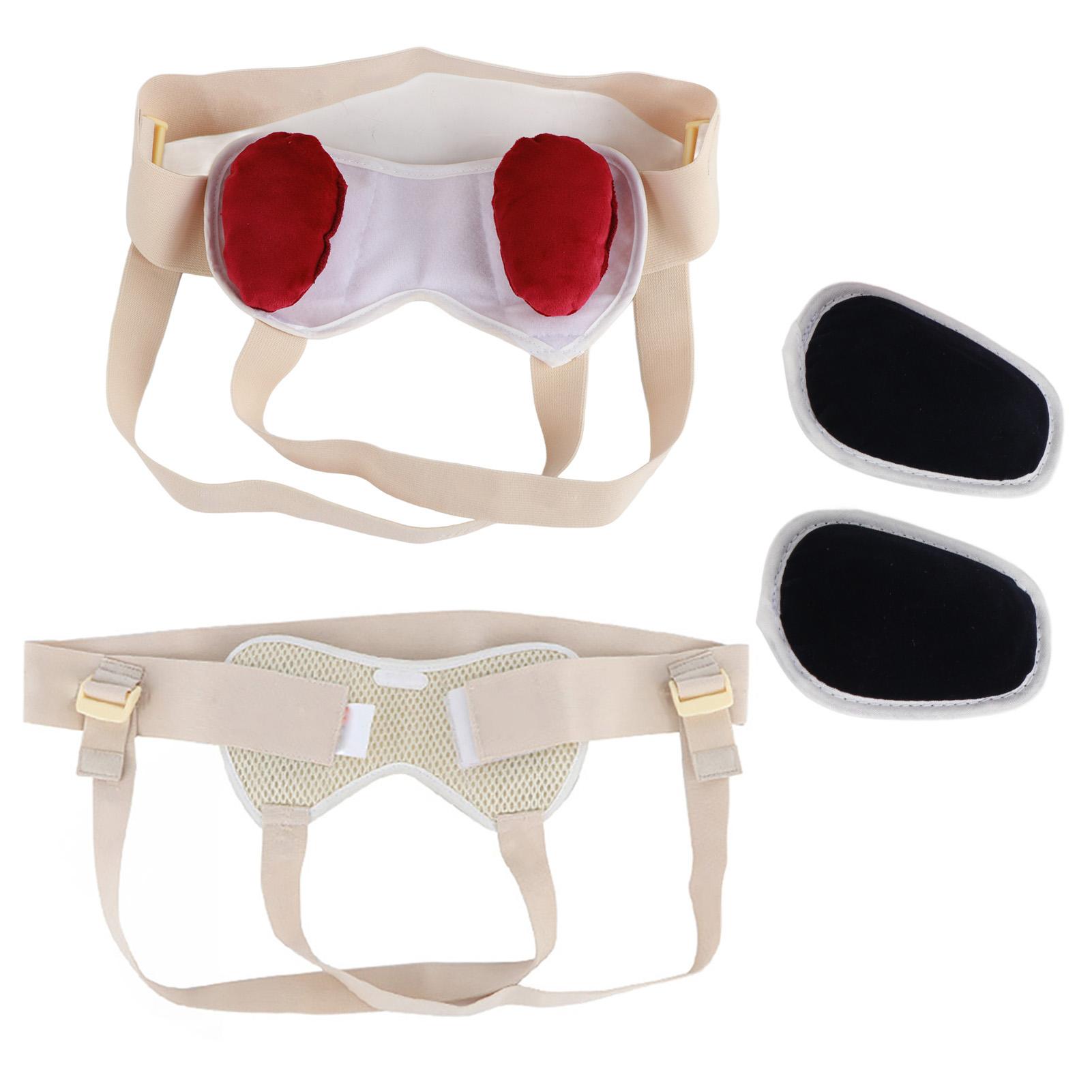 

Inguinal Hernia Belt Groin Support Inflatable Hernia Bag for Adult Elderly S