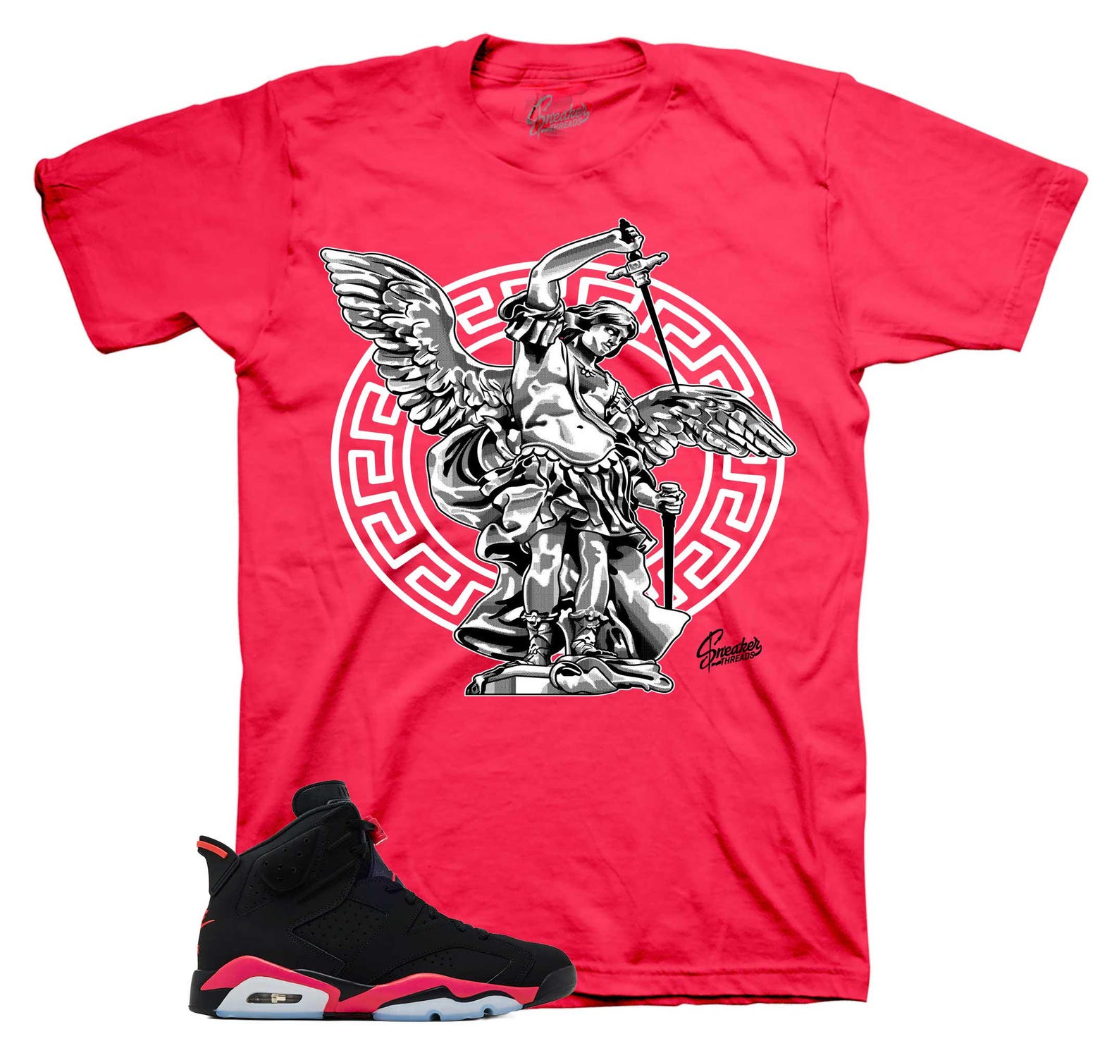 T-Shirt To Match Retro 6 infrared Salesman - Archangel Shirt XL
