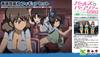 PLATZ Girls & Panzer Final Chapter 135 Blue Division High School Figure Set Unpainted Non-foam Urethane Kit GPF-38