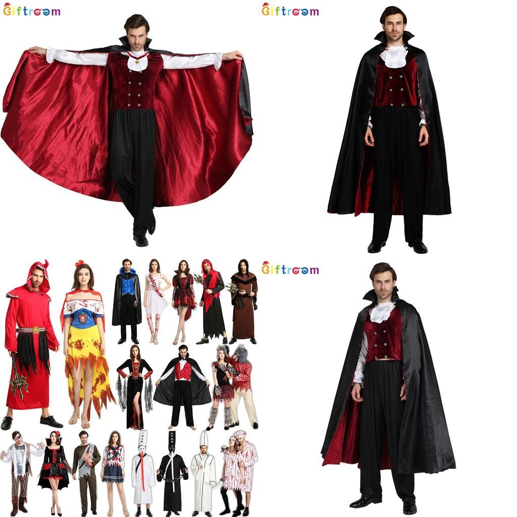 Elegant Black Vampire Costume Cloak For Men Ideal For Halloween Parties And Events