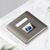 86mm Fiber Opticals Wall Plate LC Fiber Opticals Panel Networking Fiber Socket For Single Or Double Port Installation