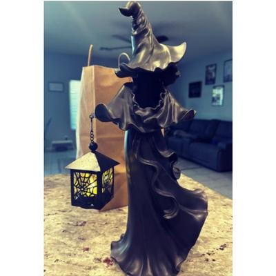 Halloween Witch Hats Ghost Lanterns Decorative Items Home and Courtyard Designs Ghost Horror