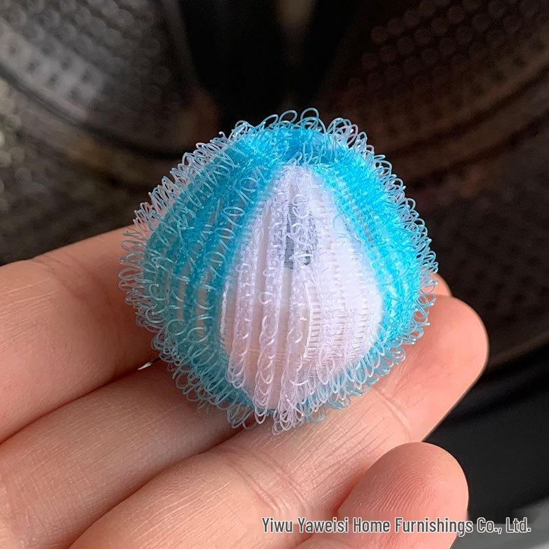 Anti-Tangle Nylon Laundry Balls for De-linting and Hair Removal In Washing Machines