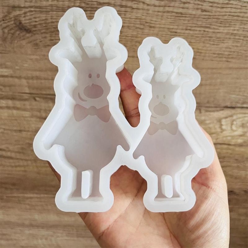 Decorating Castings Epoxy Moulds 3D Candle Making Baking Silicone DIY 3D Handicrafts Cute Molds Silicone Crafts Moulds