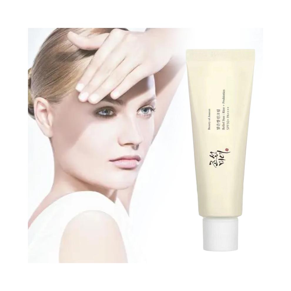 Joseon Beauty Of Relief Sunscreen Rice Probiotics 50ml Brightening Skin Care