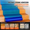 Floor Protection Film 24" X 200' Self Adhesive Car Mat Protector PE Blue