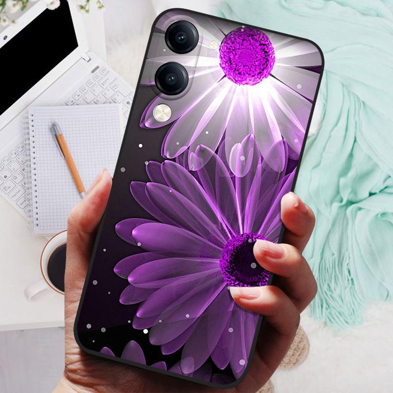 2025 Protective Shell For Vivo Y04 4G Case Y 04 Black Cover Lion Wolf Silicone Soft Back Cases For Vivo Y29S 4G Y 29S Phone Case