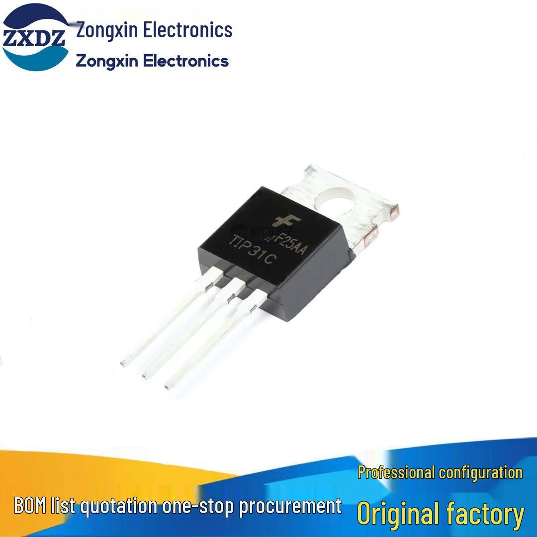 

Genuine TIP31CTU TO-220 NPN Transistor 100V 3A Through-Hole