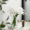 10 Pcs Artificial Calla Lily Real Touch Artificial Flowers for Wedding Bridal Bouquet Home Decor Party Supplies