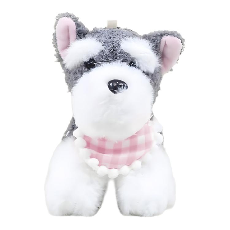 

Fashionable Schnauzer Dog Keychain Charm Pendant Adds Personality To Your Everyday Accessories Daily Use Casual Wear рожевий