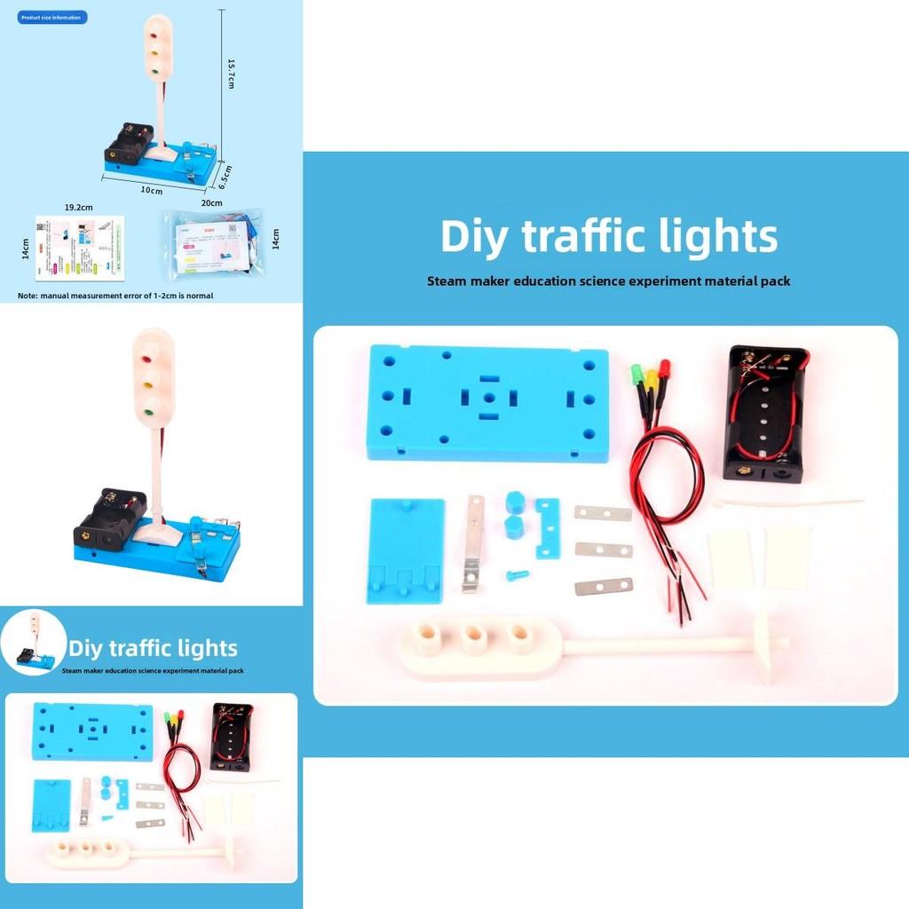 Traffic Light Simulation Science Experiment Kit With Diy Assembly For Elementary Students