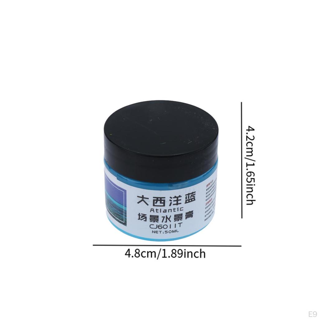 Diorama Modeling Paste DIY Scenery Landscape Portable Sturdy Crafts Lightweight Simulation Water