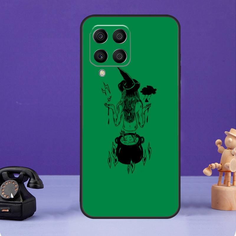 Witch Aesthetic Art Case For Samsung Galaxy M31 M51 M21 M30s M20 M14 M34 M54 M12 M32 M52 M13 M23 M33 M53 M55