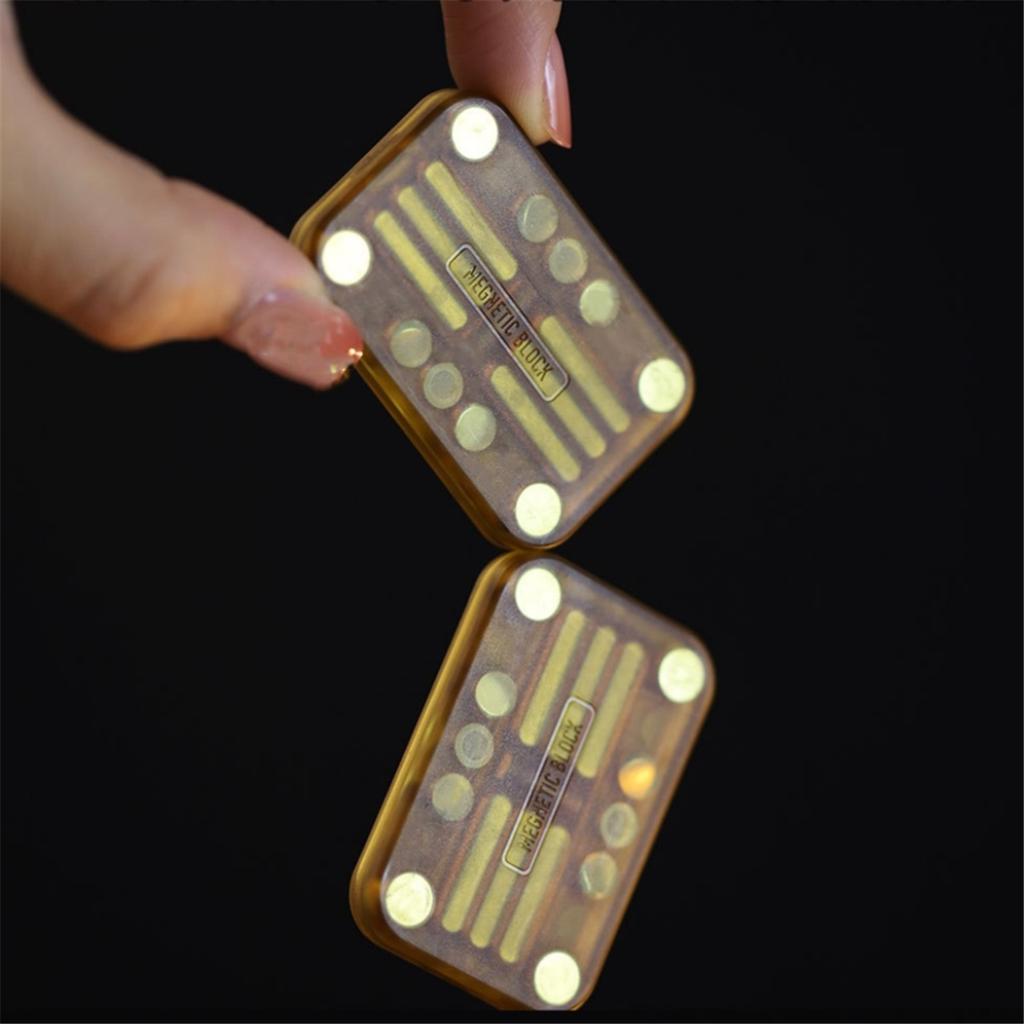 GAO Studio Magnetic Block Fidget Slider Sensory Toys EDC Fidget Spinner ADHD Tool Stress Relief Fidget Toy