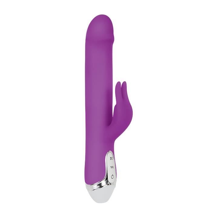 Vibromasseur - Dancing Pearl - Lapin Violet - Silicone - Vibrant - Moyen