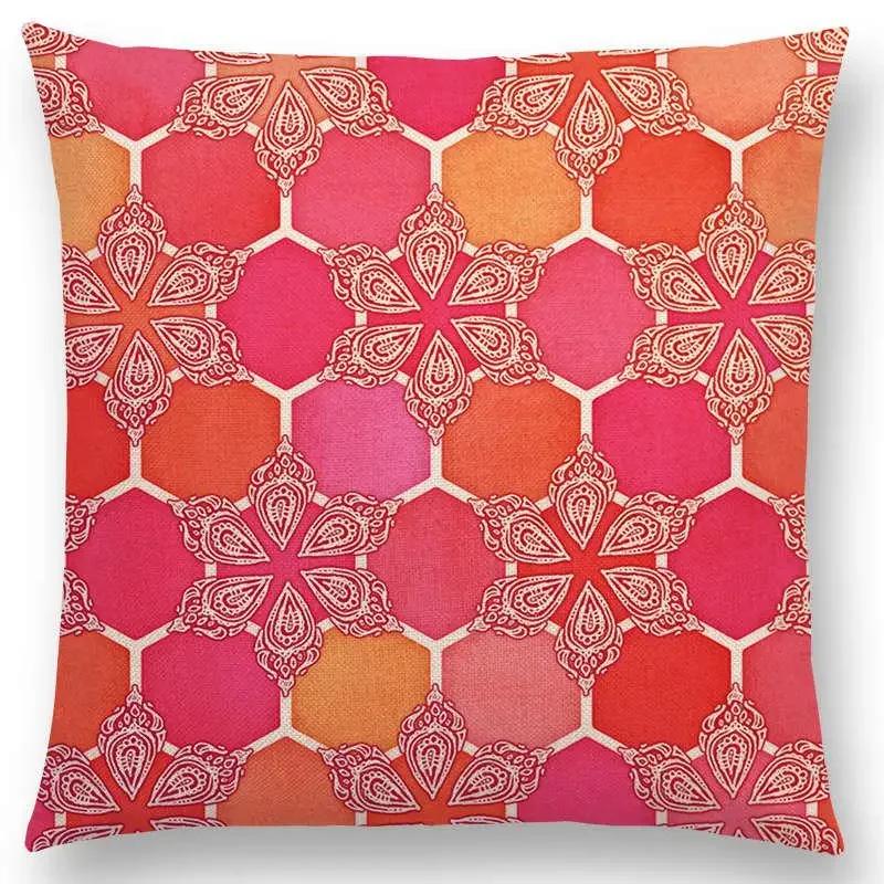 New Abstract Iridescent Stripes Bubbles Pastel Rainbow Geometric Painting Watercolor Sofa Throw Pillow Case Car Cushion Cover