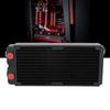 Water Cooling Double Layer 45MM Heat Dissipating Copper Radiator for Beauty and Industrial Equipment