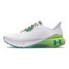 Under Armour HOVR Machina 3 Moda Confortevole Tessuto Sportivo Scarpe da Corsa Casual Basse Donna sneaker Bianco Verde 3025667-100