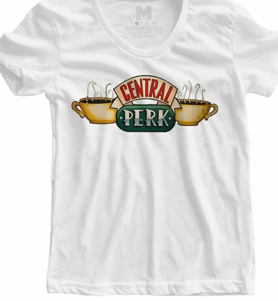 CENTRAL PERK T-Shirt Retro Cool Gift Tee Comedy Friends TV UK Unisex T-Shirt S