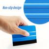1/4pcs Car Film Scraper Vinyl Wrap Film Card Squeegee Auto Foil Wrapping Suede Felt Scraper Car Styling Sticker Accessories