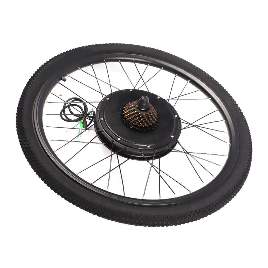 Electric Bike 48V 1000W Hub Motor Conversion Kit Wheel 26 Inch(rear Drive Flywheel)