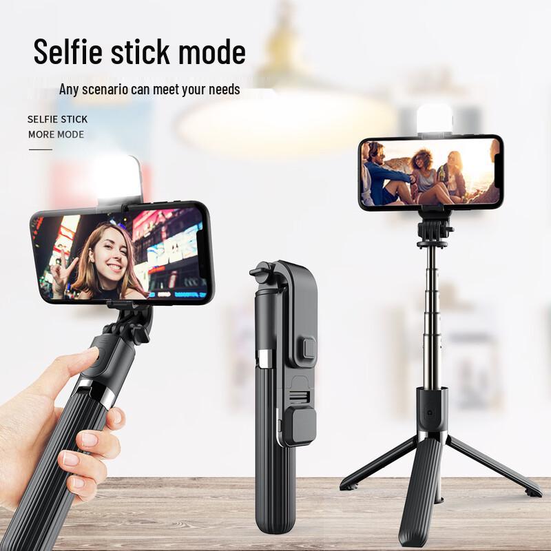 L03S Bluetooth Selfie Stick Tripod with Fill Light