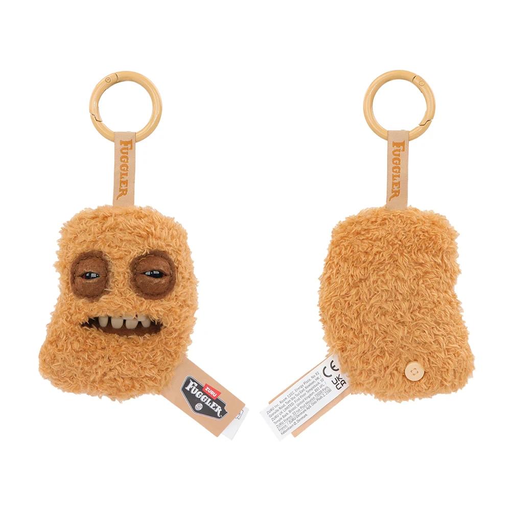 Oryginalna Fuggler Fugg Nuggets Seria Pluszowa Zabawka Breloczek do Plecaka Potwór z Brzydkimi Zębami Zawieszka do Torby Breloczek Kurczak Lalka 11CM