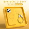 New Magnetic Lanyard Phone Case For iPhone 15 14 16 Plus 11 12 13 16 Pro Max Magsafe Liquid Silicone Strap Protector Soft Cover