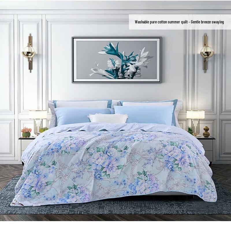 

Fuanna Gentle Breeze Washable Printed Summer Comforter