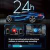 3-kanals bil-DVR Dashcam 4K-kamera GPS WiFi för fordons Dashcam Svart Box Videobandspelare Registrator Nattseende Biltillbehör