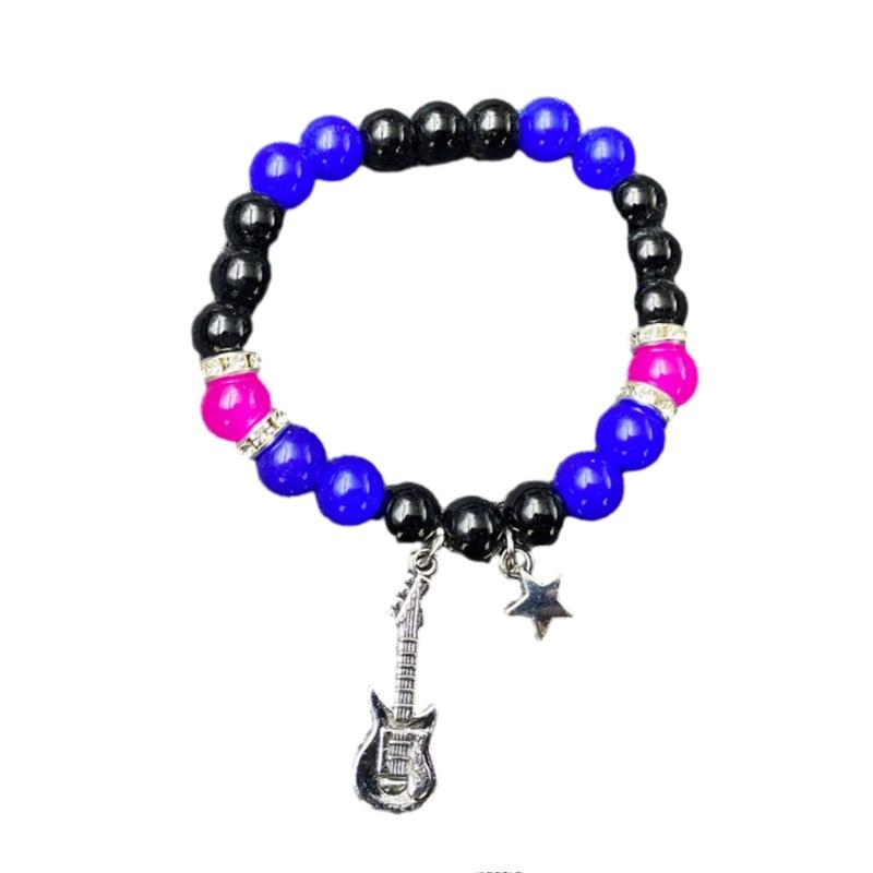 1/2Pcs Magnetic Couple Bracelet Set Adjustable Matching Bangles Fashionable Beads Handchain Jewelry for Fashion Lovers