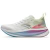 Anta Marathon Cushioning Breathable Low-Top Full-Length Carbon Plate Training Running Shoes Women Sneaker White Blue 922425588-7
