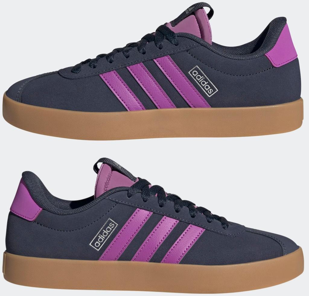 Кроссовки Adidas VL Court 3.0 Women shadow navy purple burst silver met