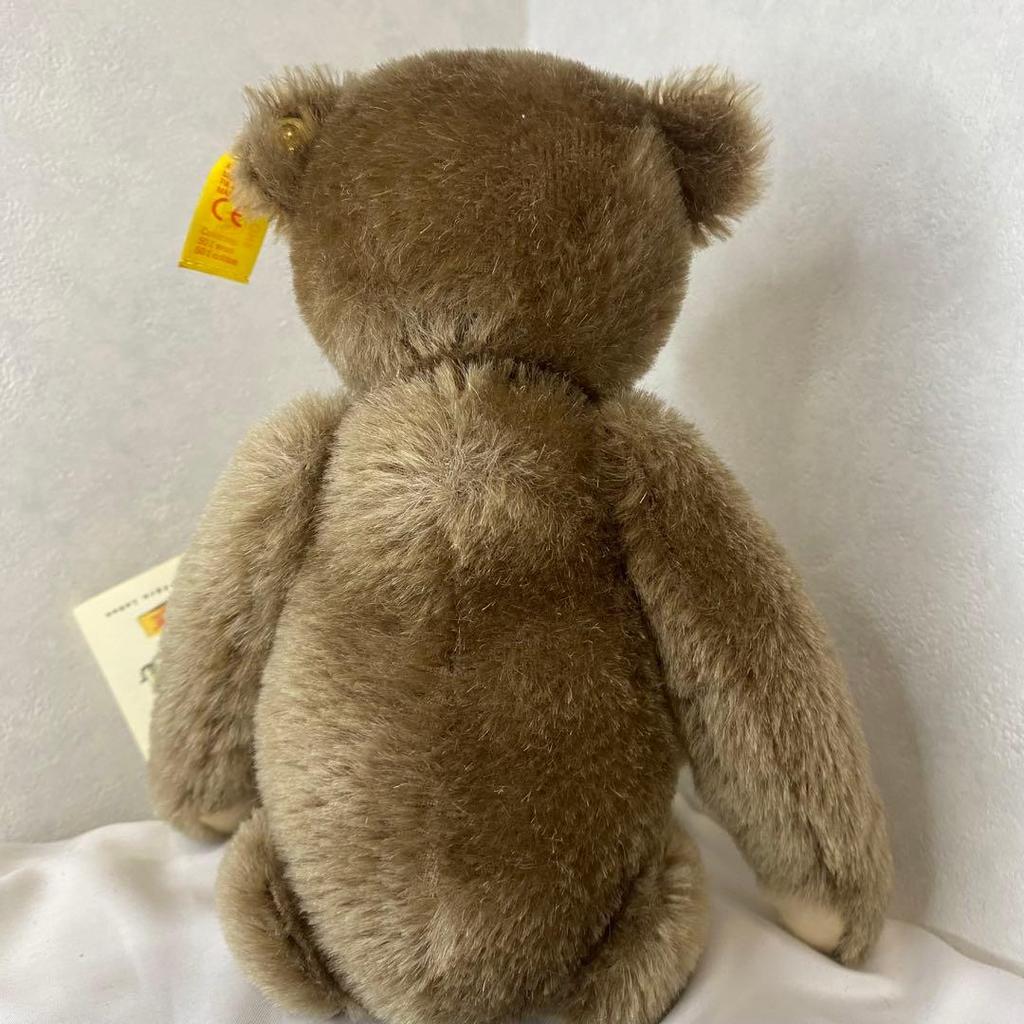 [USED] 1905 Steiff Cute Ash Brown Teddy Bear