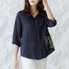 Dedra Choi Rayon Blouse Black Tbe3317